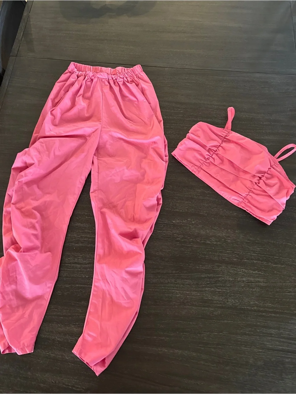 SHEIN Girls 11 Pink 2 Piece Outfit